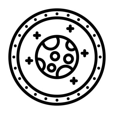 Top. Web simgesi basit tasarım