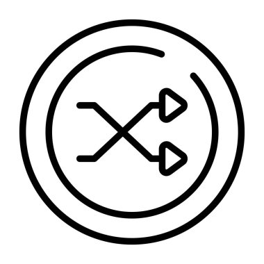 seo modern simgesinin vektör illüstrasyonu