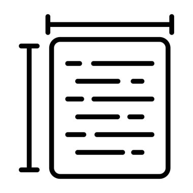 Belge simgesi, özet biçimi