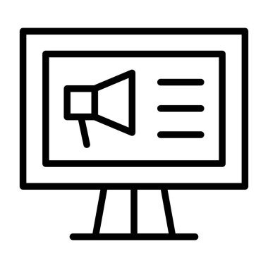 hoparlör vektör illüstrasyonu