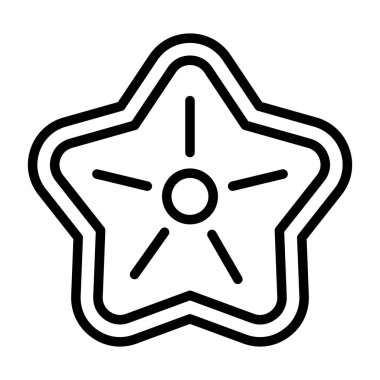 yıldız simgesi vektör illüstrasyonu