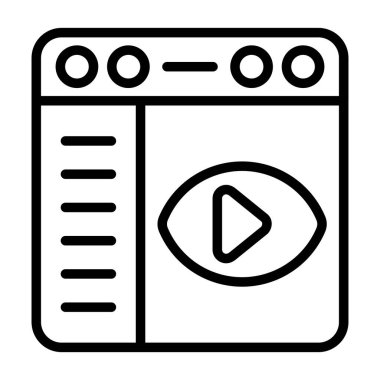 oyuncu simge vektör çizim