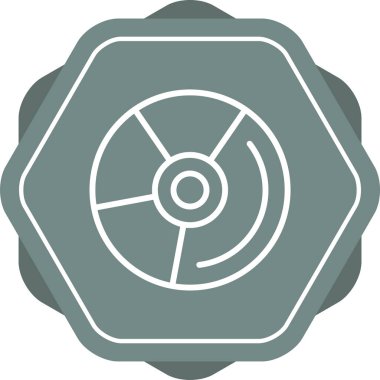 fan simgesi, illüstrasyon tasarımı