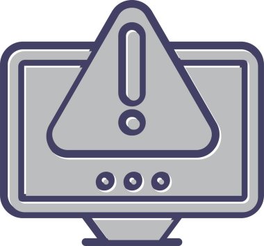 Video kamera simgesi, basit vektör çizim