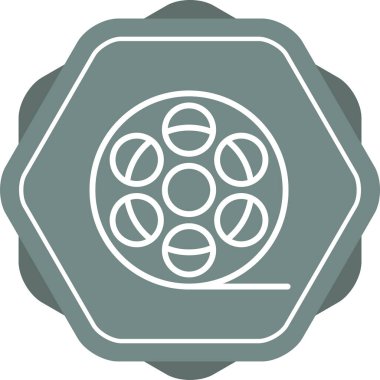 Eşsiz Kokteyl Vektör Satırı Simgesi