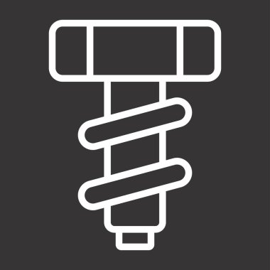 İnşaat ve onarım ikonunun vektör çizimi. Web için yapı ve mimari stok sembolü koleksiyonu.