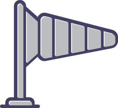 Bir çizgi film mavi ve beyaz arkaplanının vektör çizimi