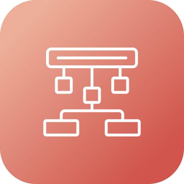 ağ paylaşım simgesi çizimi