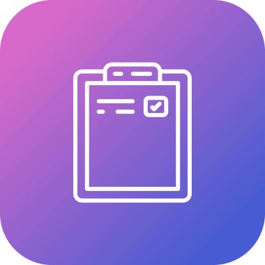 Pano simgesi, vektör illüstrasyonu