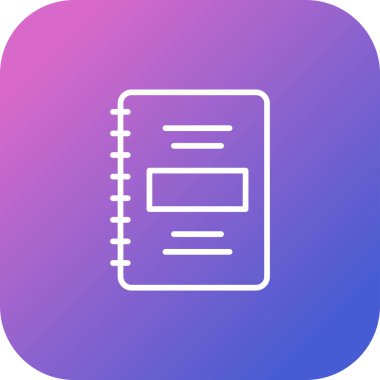 Vektör belgesi Simge illüstrasyonu