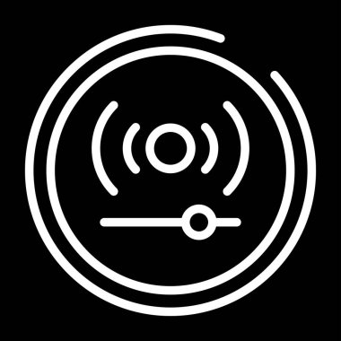 ses müzik çalıcı simgesi ana hatlar biçiminde