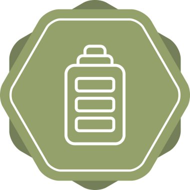 pil vektör simgesi modern basit vektör çizimi