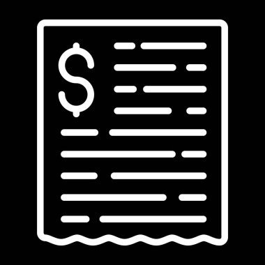 Bill Web simgesi, vektör illüstrasyonu 