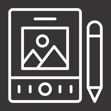 seo modern simgesinin vektör illüstrasyonu