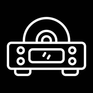 Ses simgesi vektör illüstrasyonu