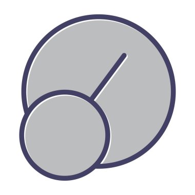 izole edilmiş renkli daire simgesi