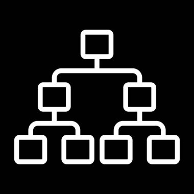 ağ simgesi çizimi. ağ simgesi.