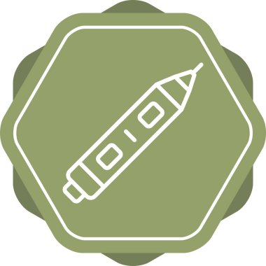 Askeri simgenin vektör illüstrasyonu