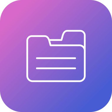 Dizin Açık simgesi beyaz arkaplanda izole edildi, vektör illüstrasyonu