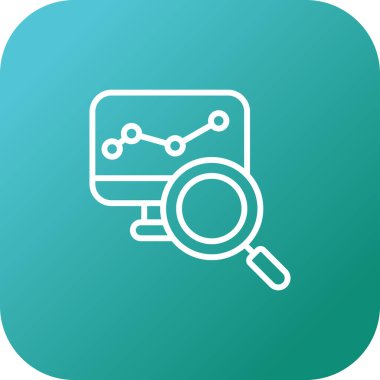 seo modern simgesinin vektör illüstrasyonu