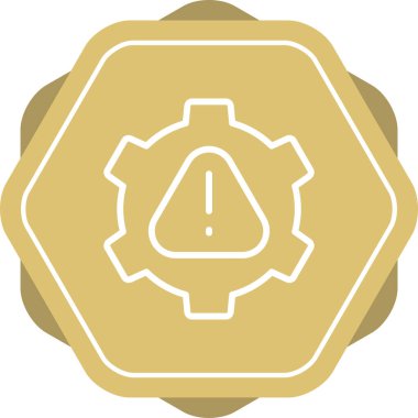 Risk Yönetimi web simgesi vektör çizimi