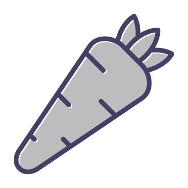 Roket. Web simgesi basit illüstrasyon