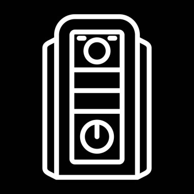 pil vektör illüstrasyonu