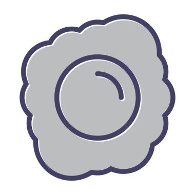 çiçek simgesi, vektör illüstrasyonu