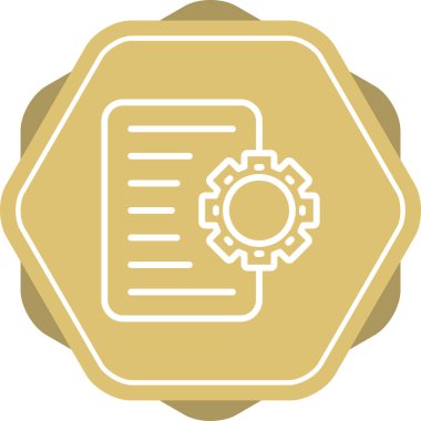 dosya simgesi, vektör illüstrasyonu 