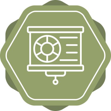 seo modern simgesinin vektör illüstrasyonu