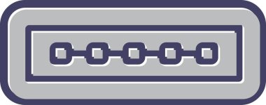 tarayıcı simgesi vektör illüstrasyonu