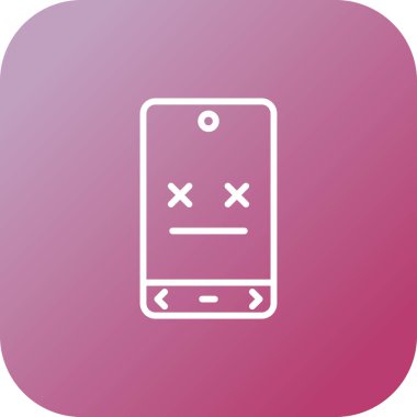 Vektör Mobil simge illüstrasyonu