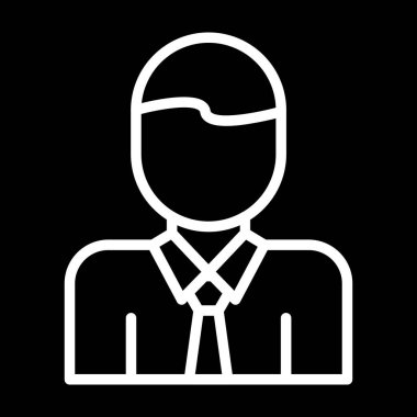 İş adamının vektör illüstrasyonu