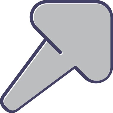 Bir dişin mavi ve beyaz arkaplanının vektör çizimi