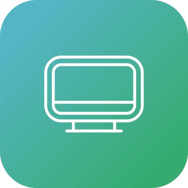 Bilgisayar web simge vektör çizim