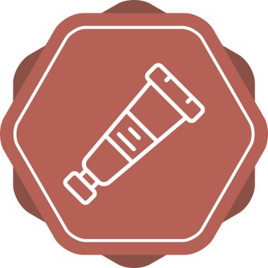 diş macunu web simgesi vektör çizimi 