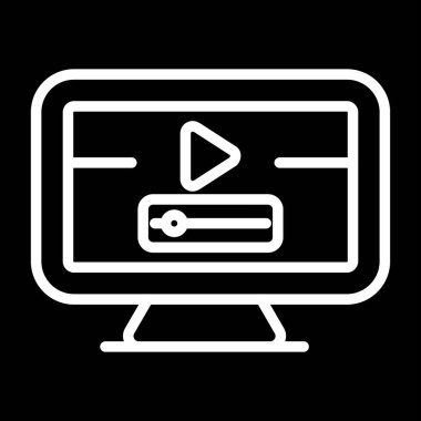 Bilgisayar web simge vektör çizim