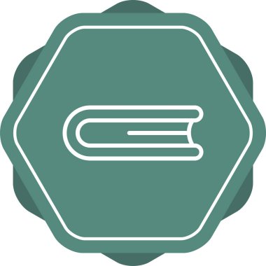 Benzersiz roll vektör çizgisi simgesi