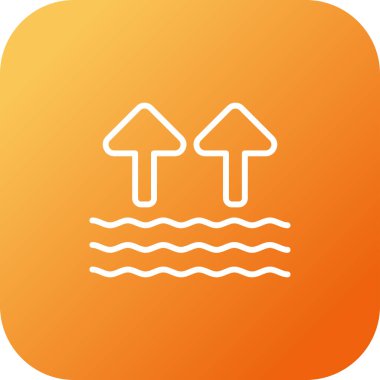 güzel yüzme havuzu vektör simgesi