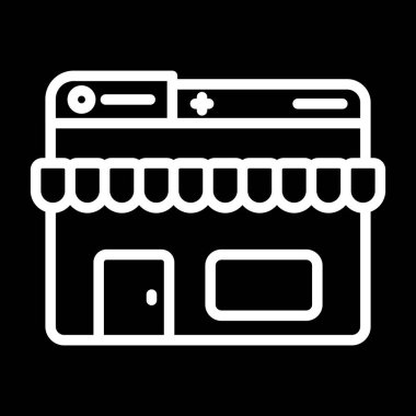 Vektör illüstrasyonu, simge ögesi arkaplanı