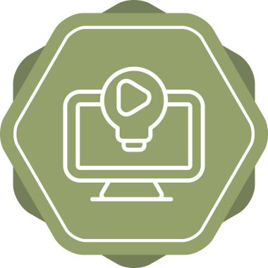 Bilgisayar web simge vektör çizim