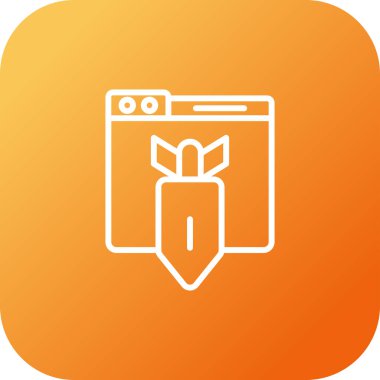 Vektör Defteri Simgesi illüstrasyonu