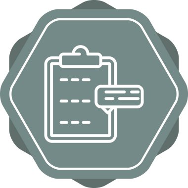 Belgenin vektör illüstrasyonu