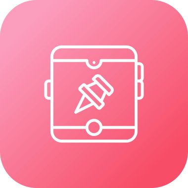 Küçük harf simgesi web basit tasarımı