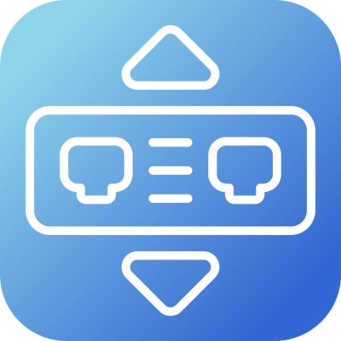 Ağ Köprüsü Web simgesi vektör çizimi