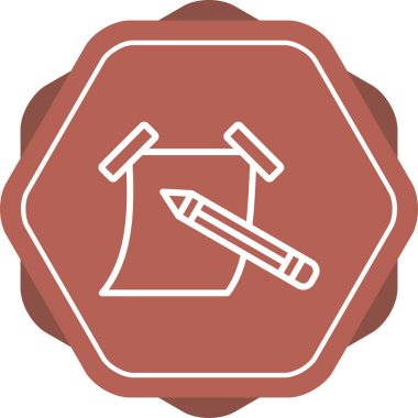 Bir b simgesinin vektör illüstrasyonu