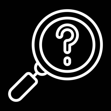 Kolayca düzenleyebilen ya da düzenleyebilen arama vektörü simgesi