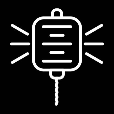 torba simgesi, vektör illüstrasyonu