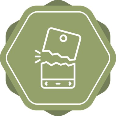 akıllı telefon web simgesi vektör çizimi