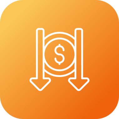 Vektör Doları simge tasarlamak